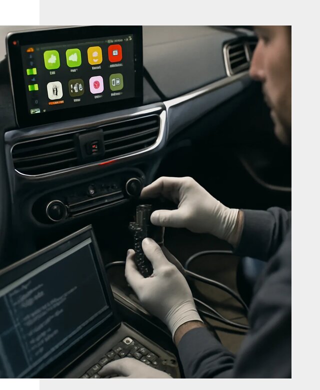 Активация Apple CarPlay в Алейске для штатной мультимедиа