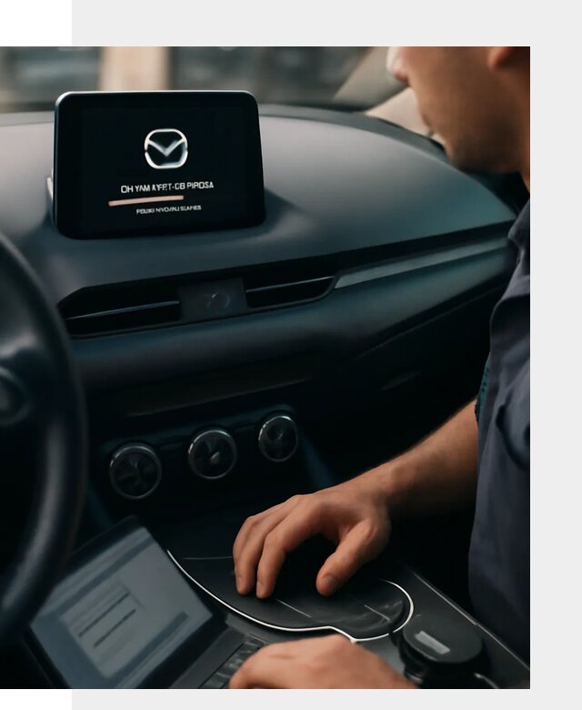 Установка приложений Mazda на мультимедийную систему в Алейске